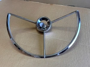 1960 61 62 Ford Falcon Steering Wheel Horn Bar Excellent! - Foto 1 di 9