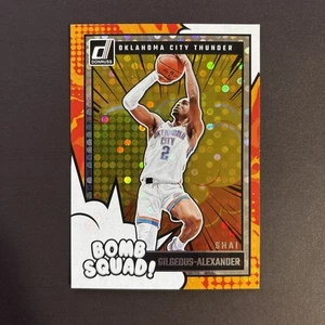 2024-25 Panini Donruss - Bomb Squad Shai Gilgeous-Alexander #12 Disco - Picture 1 of 3