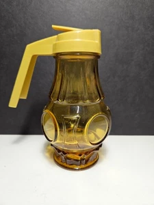 Vintage Wheaton Braunglas Bullseye Sirup Krug. - Bild 1 von 7