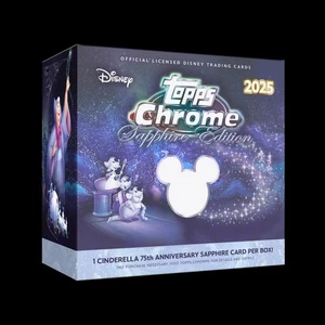2025 Topps Chrome® Disney - Sapphire Edition - Hobby Box NEU OVP SEALED✅ - Bild 1 von 1