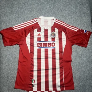 Adidas Chivas Guadalajara Home 10/11Futbol maglia calcio uomo taglia XL - Foto 1 di 12