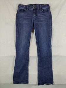Pantalones de mezclilla True Religion para mujer 30 Becca tiro medio corte bota vaquera azul occidental - Imagen 1 de 11