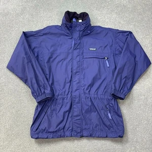 Patagonia Jacket Womens Small Purple Bomber Windbreaker Lightweight Coat Lady - Picture 1 of 11