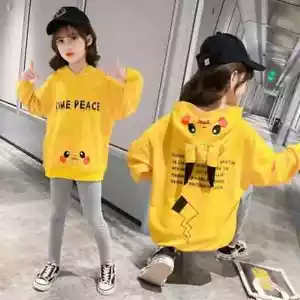 Kids Girls Clothes Set Spring Autumn New T Jacket + Trousers Pants 2 PCS - Picture 1 of 23