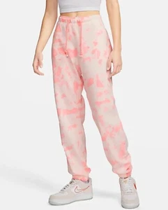 Nike Sportswear Mid-Rise Cloud-Dye Tie Joggers Pink Pants DM6714-635 Women’s XL - Picture 1 of 5