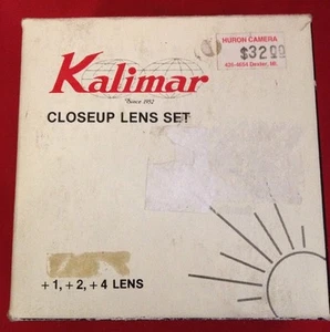 Juego de lentes de primer plano Kalimar 67 mm (67 mm) +1 +2 +4 cámara fotográfica K-1146 - Imagen 1 de 5