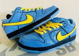 Size 7 - Nike SB Dunk Low Pro QS x The Powerpuff Girls Bubbles - Picture 1 of 8