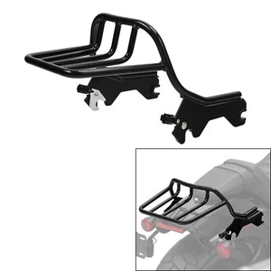 2 Up Luggage Rack Fit For Harley Softail Low Rider FXLR FLSB FXLRS FXLRST 18-Up - Picture 1 of 12