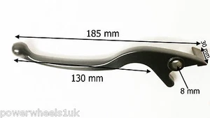 BL024 LONG REAR  LEFT BRAKE LEVER QUAD BIKE ATV 50CC 90CC 110CC 150CC QUAD BIKE - Picture 1 of 2