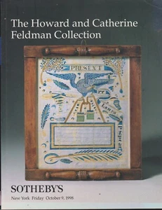 SOTHEBY'S: "HOWARD AND CATHERINE FELDMAN COLLECTION" CATALOG 10/9/1998 - Imagen 1 de 1