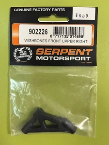 Serpent 902226 WISHBONES FRONT UPPER RIGHT 950 950r Nitro Car 1/8 - Picture 1 of 1