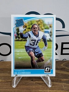 BO SCARBROUGH 2018 Donruss Optic RC Rated Rookie #194 LIONS Alabama - Picture 1 of 2