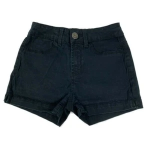 SO 0 Black Chinos Shorts Basic 23 X 2.5 XXS XS - Picture 1 of 4