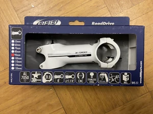 BBB 3D Forged MTB Stem, Glossy White, BHS-51, Different Lengths - Picture 1 of 2
