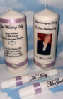 Wedding Day Absence memorial candle Personalised Gift can match unity candles 
