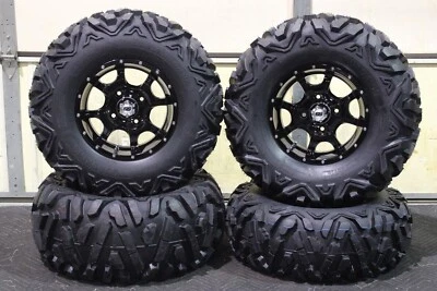 KIT DE NEUMÁTICO Y RUEDA NEGRA COBRA SUZUKI KING QUAD 750 26" QUADKING ATV IRS1CA BIGGHORN Foto 1 de 4