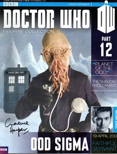 Doctor Who Figurine Magazine Issue 12 - Signed by GRAEME HARPER - Foto 1 di 1