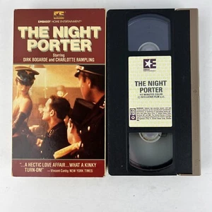 The Night Porter VHS Video Tape Erotic Cult Classic - Picture 1 of 3