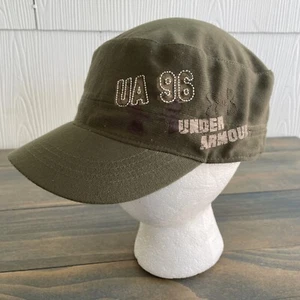 Under Armour UA 96 Army Military Style Green Embroidered Strapback Cap Mütze (T7) - Bild 1 von 8