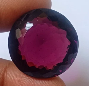 AAA+ Large Violet Amethyst 86.00 Ct. Round Cut Loose Gemstone Gift for Women/Her - Picture 1 of 6