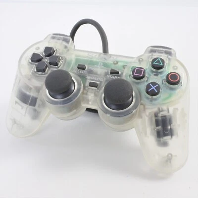 PS1 Analog Controller DUALSHOCK Crystal SCPH-1200 Playstation Made in Korea 2060 - Image 1 of 4