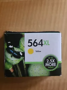 NEW Genuine HP 564XL Original Ink Cartridge Yellow CB325WN - Exp DEC 2014 - Picture 1 of 3