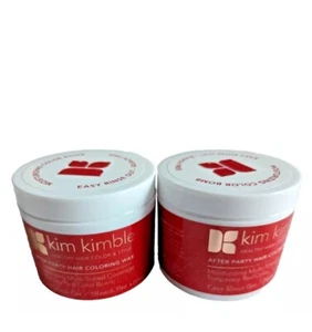 Kim Kimble After Party Hair Coloring Wax RED Color Bomb 2 Jars 4.23 fl oz Each - Picture 1 of 2