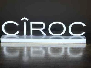 CIROC VODKA LED BAR SIGN MAN CAVE GARAGE DECOR BRIGHT WHITE LED WITH STAND NEW - Picture 1 of 5