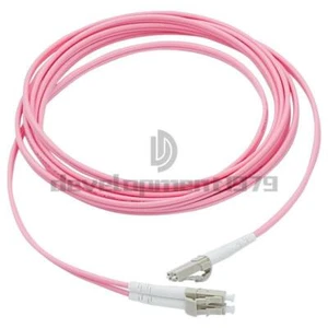 1M LC to LC UPC Duplex Fiber Cable OM4 Multimode 3.0mm Fiber Optic Patch Cord - Picture 1 of 7