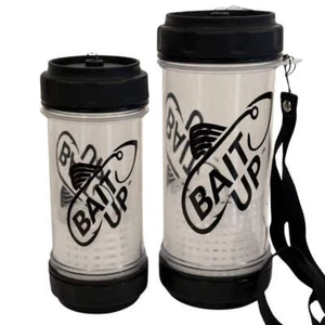 Bait Up® - Innovadores contenedores de pesca con cebo vivo para pescadores, transparentes 20 oz. - Imagen 1 de 10