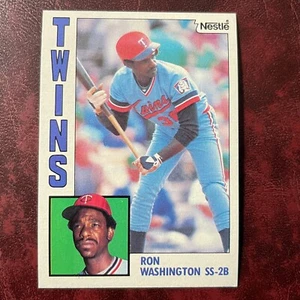 1984 Topps NESTLE Set RON WASHINGTON Parallel #623 MINNESOTA TWINS * MINT * r84 - Picture 1 of 1