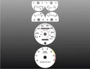 White Face Gauges for 1987-1989 Ford Mustang 140 MPH - Bild 1 von 4