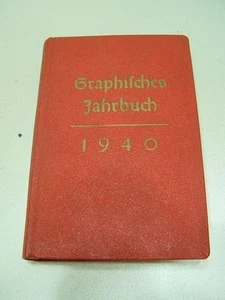 C194/ Graphisches Jahrbuch 1940 in altdeutscher Schrift - Imagen 1 de 1