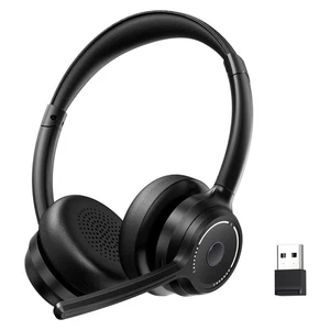 (2025 Upgrade Wireless Headset mit Mikrofon für die Arbeit, Bluetooth Headset mit Noi... - Bild 1 von 7