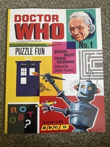Doctor Who 60er Jahre Reprint Reproduktion Puzzle Spaß Nr. Sammlerstück Nummer Eins - Bild 1 von 7