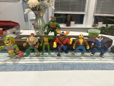 Vintage Teenage Mutant Ninja Turtles Lot- Sandstorm, Mona Lisa, Monty Moose READ - Image 1 of 4
