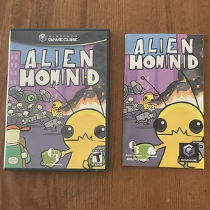 NUR ETUI + HANDBUCH!! Alien Hominid Nintendo GameCube The Behemoth 2004 ohne Spiel - Bild 1 von 5