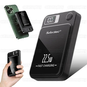 Mag/Safe Magnetyczny bezprzewodowy powerbank 30000mAh 20W PD do i.Phone 15/14/13/12 - Zdjęcie 1 z 20