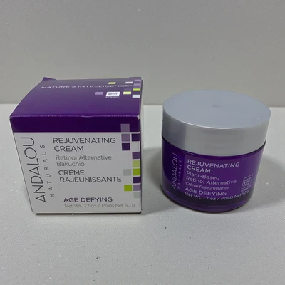 NUEVO Andalou Naturals Crema Rejuvenecedora a Base de Plantas 1.7 OZ Alternativa de Retinol Foto 1 de 3