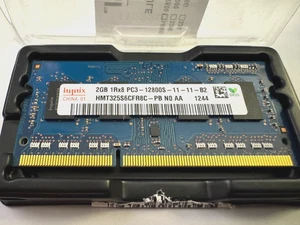 Hynix 4GB 2X 2GB 2 GB PC3L-12800 DDR3L-1600MHz 1Rx8 204pin Laptop RAM Memory - Picture 1 of 2