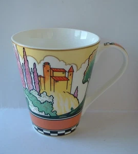 Royal Worcester Bone China Mug - The ART DECO Collection - CASTLES IN THE AIR - Picture 1 of 10