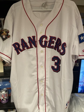 2001 Texas Rangers Alex Rodriguez Rawlings Jersey Size 52 Cover