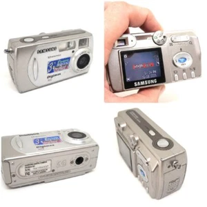 Samsung Digimax 301 Retro Digital Camera 3.2mp - TESTED Read Description - Picture 1 of 1