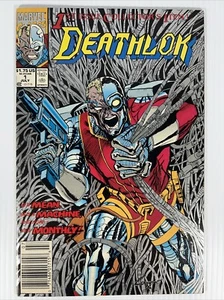 Deathlok #1 Vol. 1 - 1st solo series Marvel Comics 1991 VF/NM Newsstand Edition - Picture 1 of 7