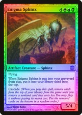 Enigma Sphinx FOIL Alara Reborn PLD Artifact Rare CARD ABUGames