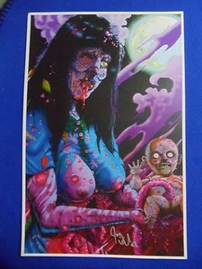  JOE VIGIL  MOTHER & CHILD  11X17 PRINT  SIGNED RARE - Picture 1 of 1