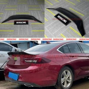 For Buick Regal 2018-2020 Carbon Fiber / Glossy Black Rear Trunk Spoiler Wing - Picture 1 of 24