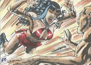 Vampirella 2012 - VH-2 "Scott Zambelli" handkolorierte Kunstkarte - Bild 1 von 1