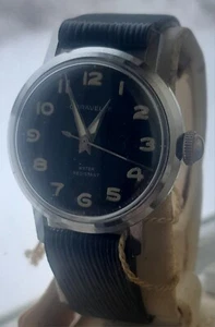 Men's Vintage 1970's Caravelle Military Style Watch.FREE SHIPPING. - Picture 1 of 9