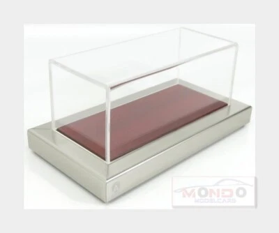 1:43 Atlantic Vetrina Display Box Goodwood Mahogany Legno Cm 17x8x7 ATL10164 Mod - Immagine 1 di 2